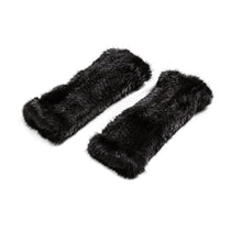 Load image into Gallery viewer, FUR STORY Women&#39;s Knitted Mink Fur Gloves Winter Warm Fur Mittens 17821