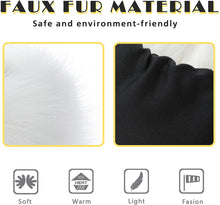 Load image into Gallery viewer, Women&#39;s Faux Fur Wrist Cuffs Winter Fluffy Arm Warmer Boot Cuffs Fur Leg Warmers