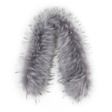 Load image into Gallery viewer, Faux Fur Trim for Hood Replacement Detachable Fur Hood Trim of Winter Coat Unisex 20823