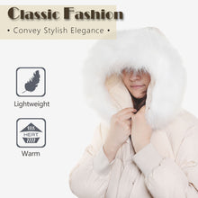 Load image into Gallery viewer, Faux Fur Trim for Hood Replacement Detachable Fur Hood Trim of Winter Coat Unisex 20823